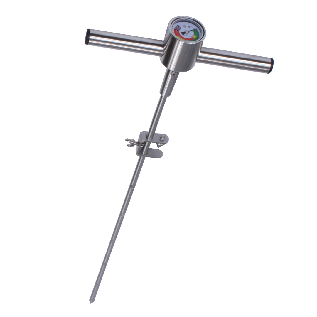 AGRETO Soil Compaction Meter - Durable Stainless Steel with Analog ...