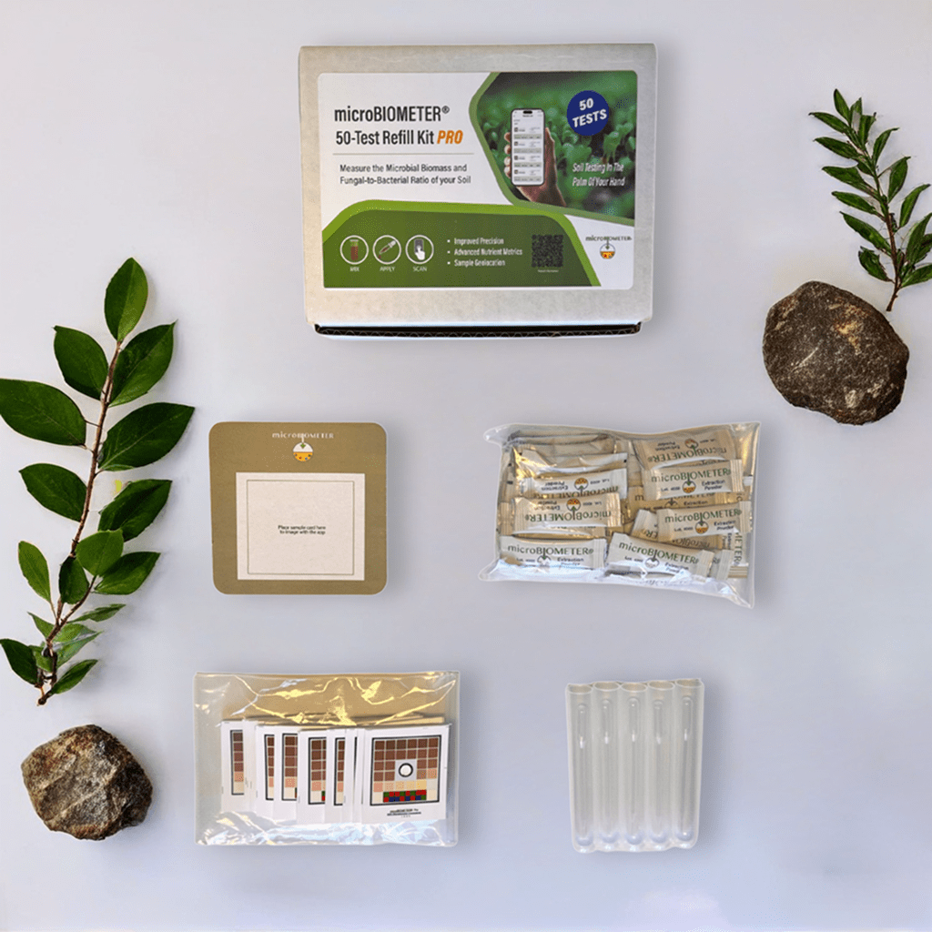 Microbiometer Extraction Powder microBiometer Refill PRO 50 cards and powder | Harvest Agri Ltd