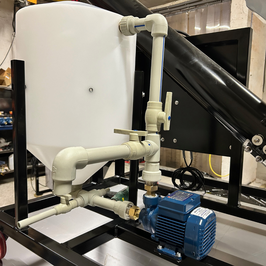 VI-AGRO 5T/H Big Bag Seed Treater – Powder Coated Seed Treatment Machine