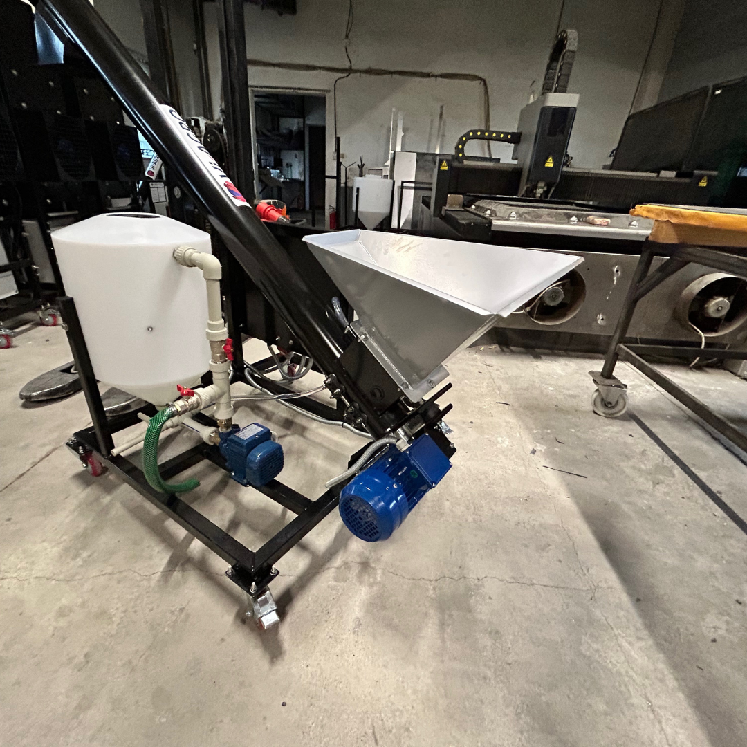 VI-AGRO 5T/H Big Bag Seed Treater – Powder Coated Seed Treatment Machine