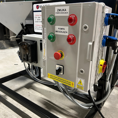 VI-AGRO 5T/H Big Bag Seed Treater – Powder Coated Seed Treatment Machine