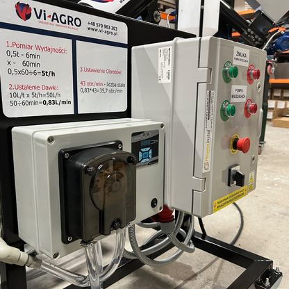 VI-AGRO 5T/H Big Bag Seed Treater – Powder Coated Seed Treatment Machine